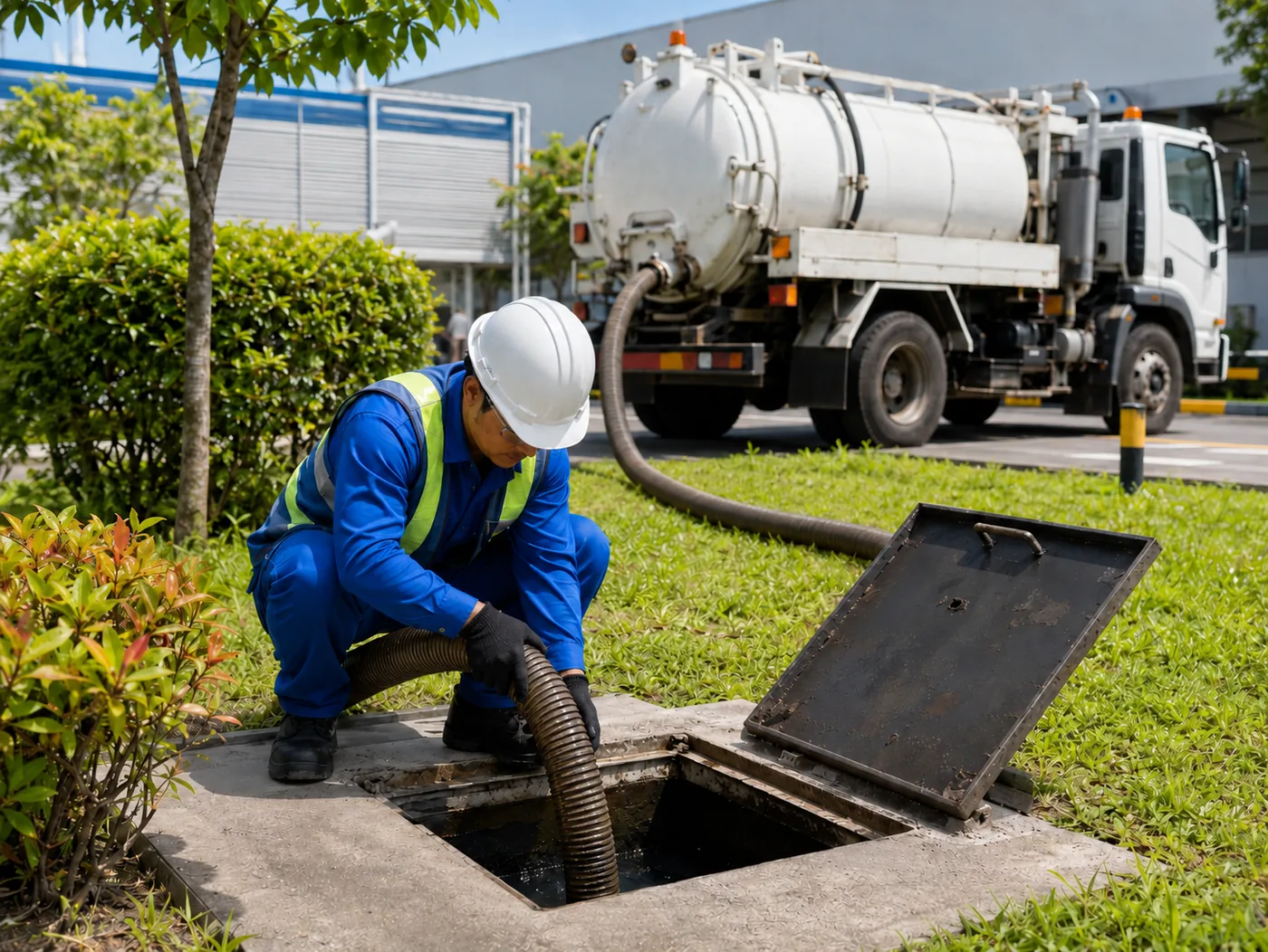 Desludging & Grease Trap — Vink Resources